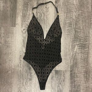 Victoria’s Secret lingerie bodysuit new with tags black size medium